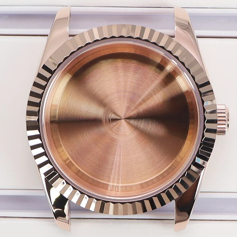 36/39mm Watch Cases Set Sapphire Glass For NH35 NH36 NH34 NH70 8215 Datejust