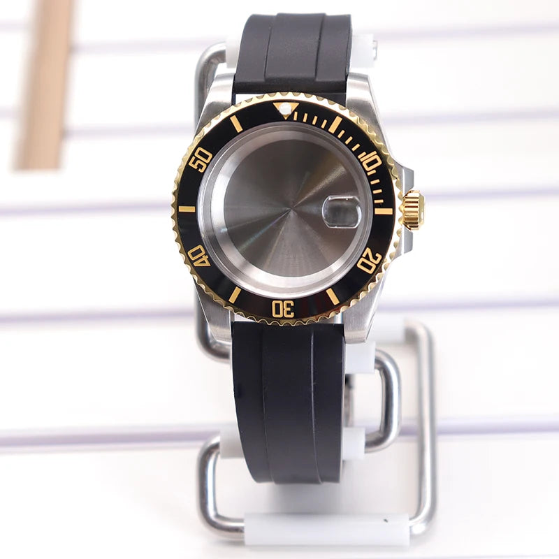 40mm Stainless Steel Watch Cases For Nh35 Nh34 Nh36 Nh70 Eta2824 8215 8205