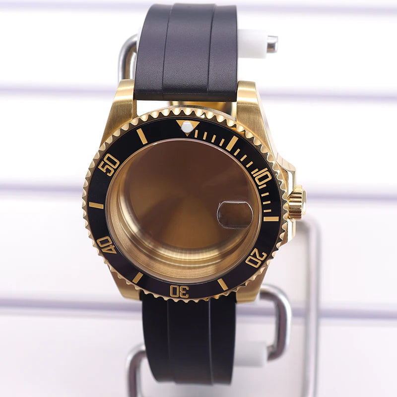 40mm Watch Case For nh35 nh36 nh34/38 Miyota8215 Eta2824 GMT SUB Case 120clicks