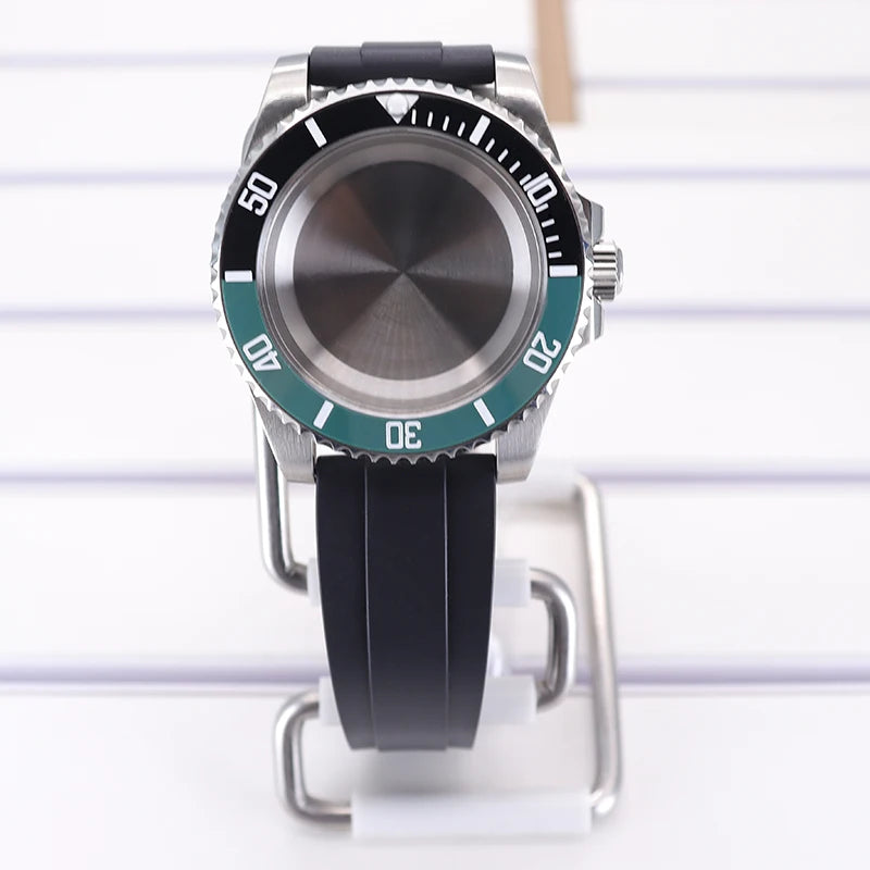 40mm Watch Case For 4R NH35 NH36 NH34/38 NH70 8215 Eta2824 PT5000 Sapphire Glass