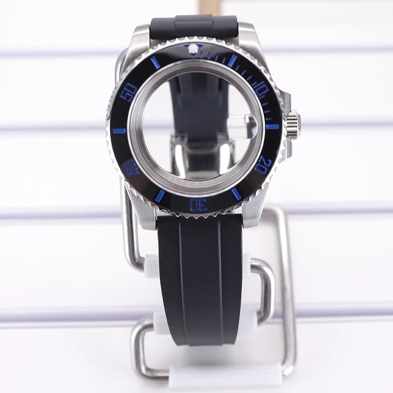 40mm Watch Case For 4R NH35 NH36 NH34/38 NH70 8215 Eta2824 PT5000 Sapphire Glass