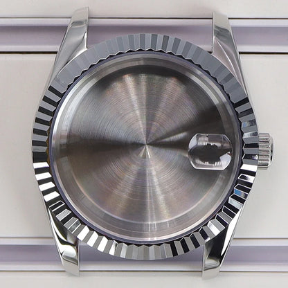 36/39mm Watch Cases Set Sapphire Glass For NH35 NH36 NH34 NH70 8215 Datejust