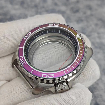 42MM Watch Case SKX Case with Sapphire for Seiko 007  Fits NH35 NH36 Movement
