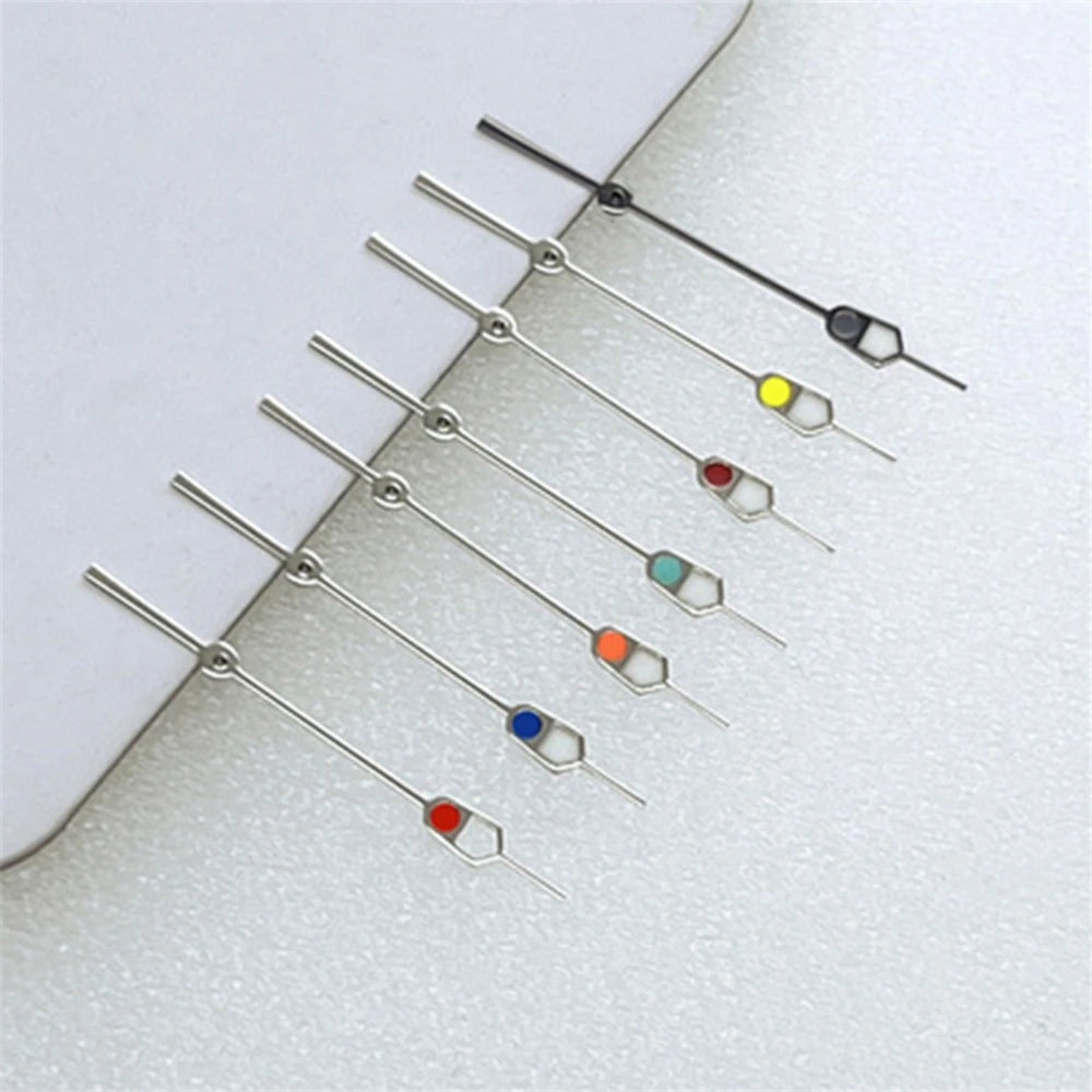 Green Luminous Watch Hands Set for NH34 NH35 NH36 Modified 3Pins Pointers