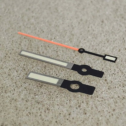 Green Luminous Watch Hands for NH35/36/4R/7S Modified 3Pins Orange Second Hands