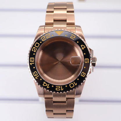 40mm Watch Case For NH35 NH36 NH70/8215/Eta2824 PT5000 NH34 Sapphire Glass