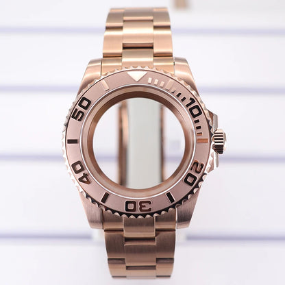 40mm Watch Case For NH35 NH36 NH70/8215/Eta2824 PT5000 NH34 Sapphire Glass