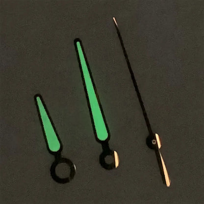 Green Luminous 3 Pins Watch Hands Pointers Fit for NH35 NH36 4R 7S Movement
