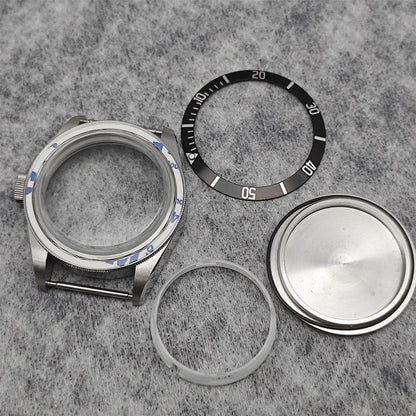 41mm 316L Watch Case with Sapphire Crystal for ETA2824 ST2130 SW200 P5000