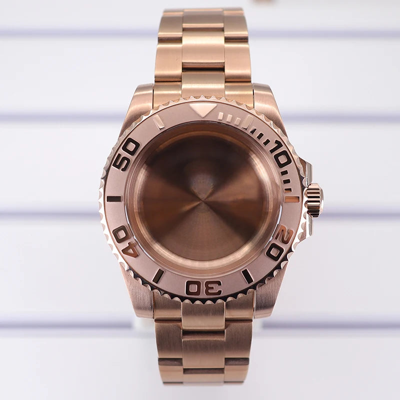 40mm Watch Case For NH35 NH36 NH70/8215/Eta2824 PT5000 NH34 Sapphire Glass