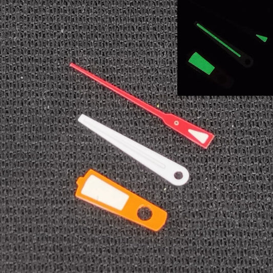 Modified Watch Hands Green Luminous SKX007/009 for NH35/NH36/4R36  Movement