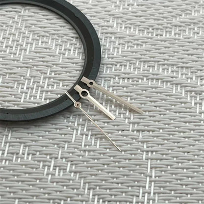 28.5mm Watch Dial / Hands Diamond Inlaid Shell of Pearl Surface for NH35 NH36