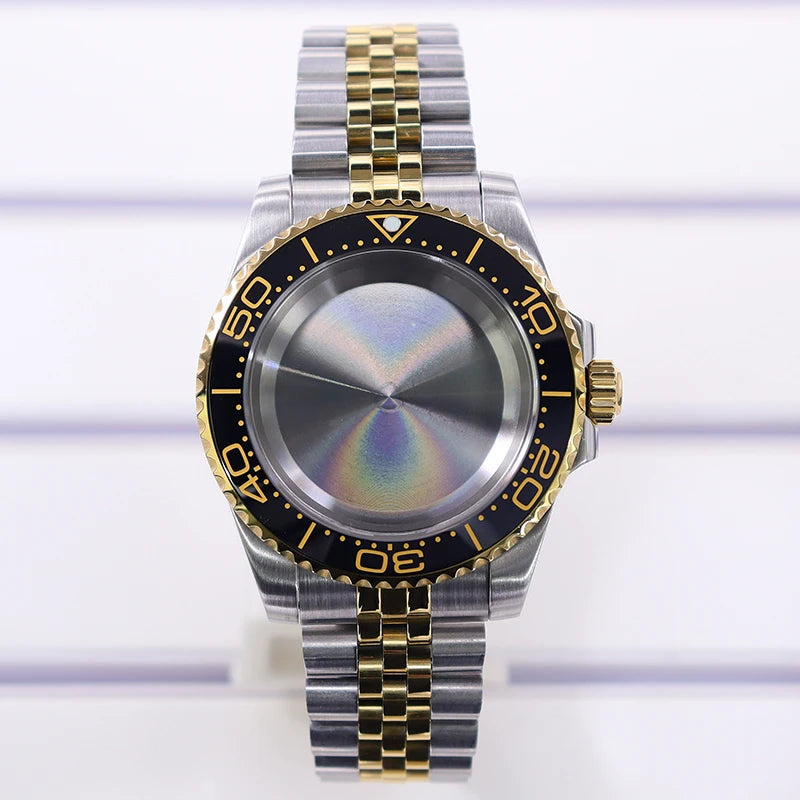 40mm Watch Case Sapphire For SUB Nh35 GMT Nh34 Nh36 Nh70 Nh72 2824 Miyota8215