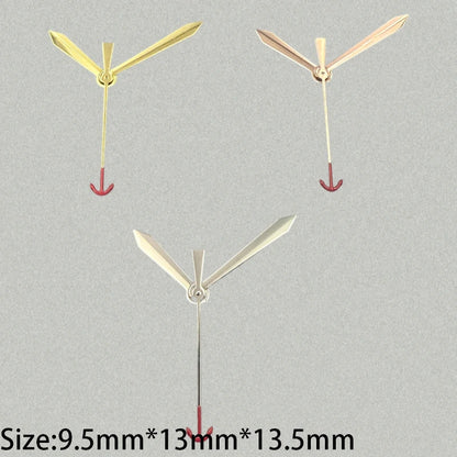 Modified Red Anchor Second Hand Trim Watch Hands for NH35/NH36/4R/7S Movement