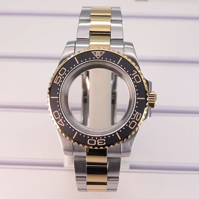 40mm Stainless Steel Watch Cases For Nh35 Nh34 Nh36 Nh70 Eta2824 8215 8205
