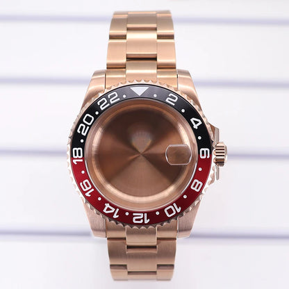 40mm Watch Case For NH35 NH36 NH70/8215/Eta2824 PT5000 NH34 Sapphire Glass