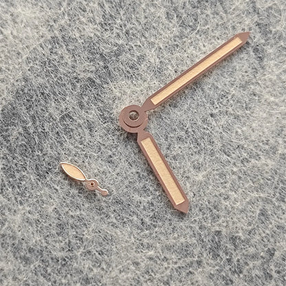 Modified Rose Gold Luminous Watch Hands for ST3600 ST3620 ETA6497 6498 Movement