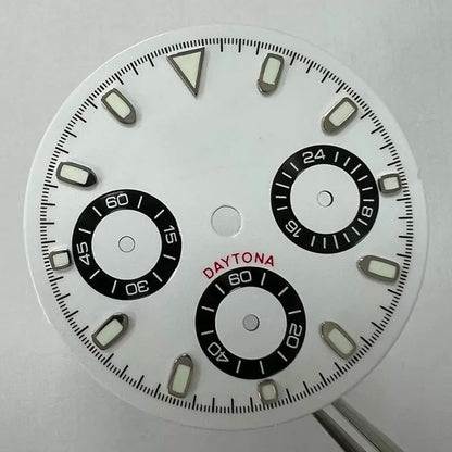29.5mm VK63 Dial S Logo Dial Suitable For NH35/NH36 Movement Vertical Lines
