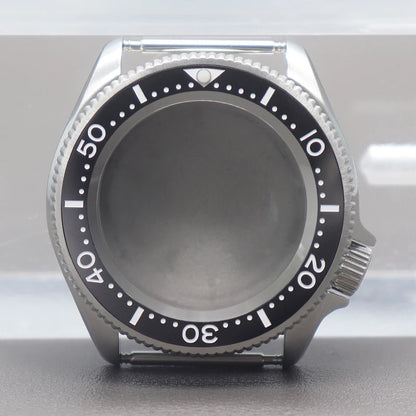 38mm Watch Case Mod Sapphire For Skx013 NH35/36 4R36 Multicolor Ceramic Bezel