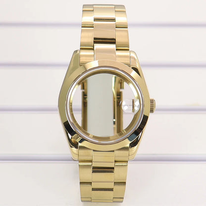 36/39mm Watch Cases and Strap Sapphire Glass For NH35 NH36 NH34 NH38 Miyota 8215