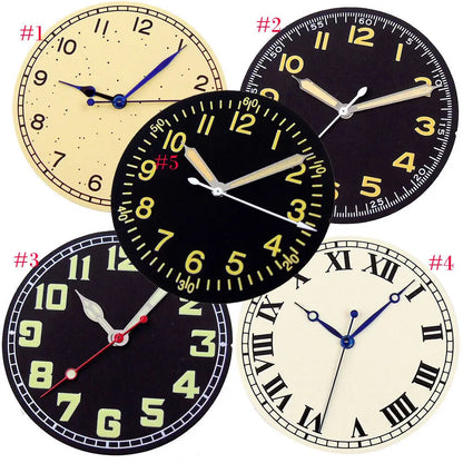 33.6mm Multicolor Watch Dial Fit Pilot Style NH35 NH36 ETA 2824 PT5000 Movement