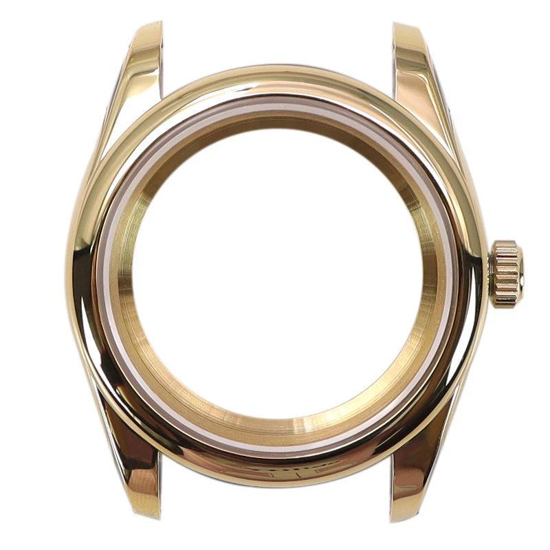 36/39mm Watch Case For NH35/36 NH38 NH70 Miyota 8215 Cases Sapphire Glass Oyster