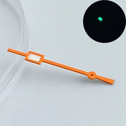 Watch pointer green luminous fit NH34 NH 35 NH36 movement watch hands refit watch Personalized second hand
