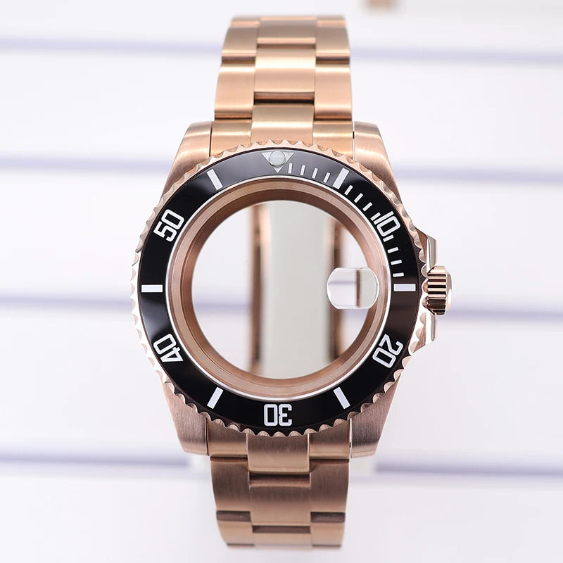 40mm Watch Case For NH35 NH36 NH70/8215/Eta2824 PT5000 NH34 Sapphire Glass
