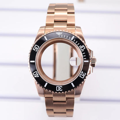 40mm Watch Case For NH35 NH36 NH70/8215/Eta2824 PT5000 NH34 Sapphire Glass