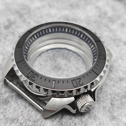 42MM Watch Case SKX Case with Sapphire for Seiko 007  Fits NH35 NH36 Movement