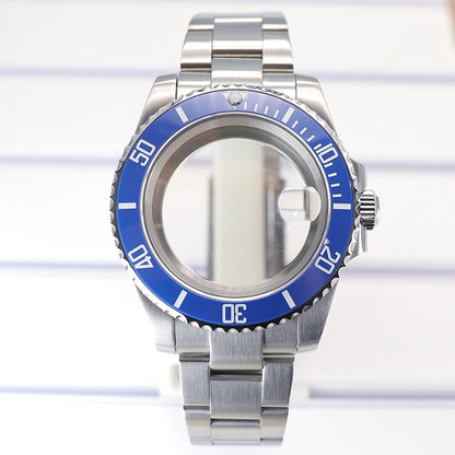 40mm Steel Watch Case For Submariner NH35 NH36 NH34 NH38 ETA 2824 Miyota 8215