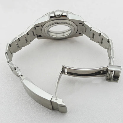 40mm Watch Case Ceramic Bezel SUB Bidirectional Rotating Bezel For NH34 GMT