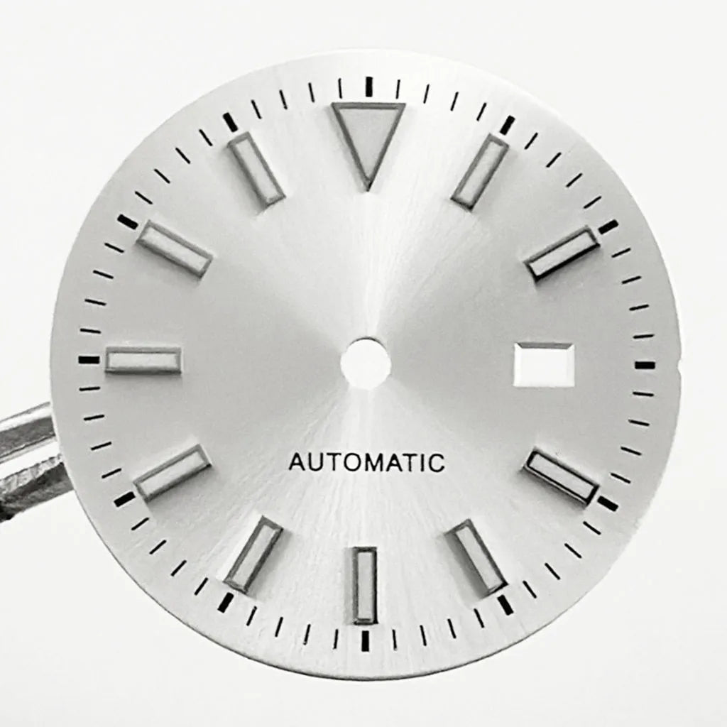 31MM Ladies Round Polished Fluted Bezel Sapphire Crystal Watch Case for NH05/06