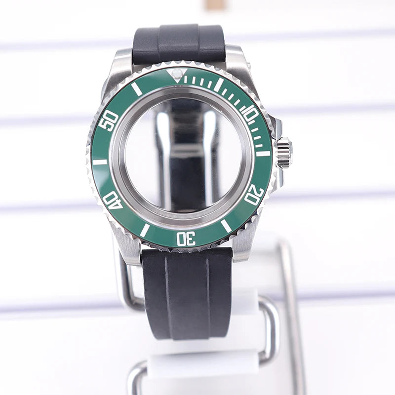 40mm Watch Case For 4R NH35 NH36 NH34/38 NH70 8215 Eta2824 PT5000 Sapphire Glass