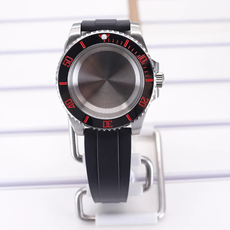 40mm Watch Case For 4R NH35 NH36 NH34/38 NH70 8215 Eta2824 PT5000 Sapphire Glass