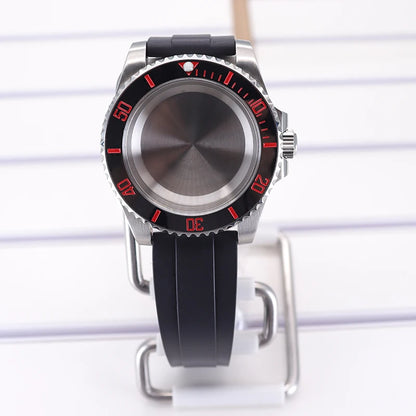 40mm Watch Case For 4R NH35 NH36 NH34/38 NH70 8215 Eta2824 PT5000 Sapphire Glass