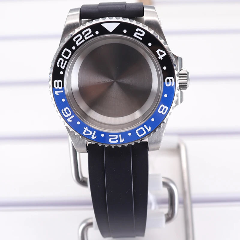 40mm Watch Case For 4R NH35 NH36 NH34/38 NH70 8215 Eta2824 PT5000 Sapphire Glass