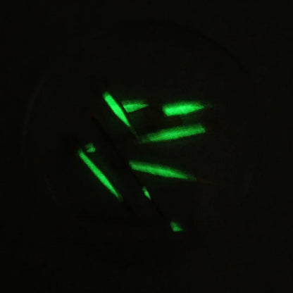 Golden Trim Green Luminous Watch Hands for NH35/ NH36/ SKX007 Movement