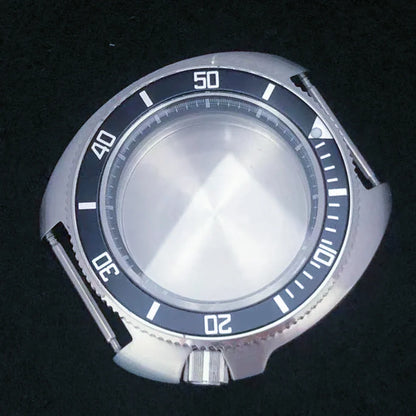 41mm Stainless Steel Watch Case Sapphire Glass Black Inner Shadow for NH35/ NH36