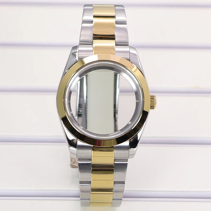 36/39mm Watch Cases and Strap Sapphire Glass For NH35 NH36 NH34 NH38 Miyota 8215