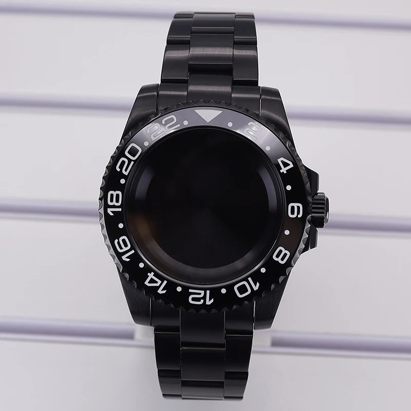 40mm Cases For SUB GMT NH34 NH35 NH36 NH38 4R36 Miyota8215 Eta 2824 Mod YACHT