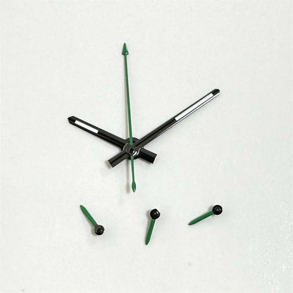 6 Pins Watch Hands Fit for VK63 Quartz Movement Replacement Green Luminous
