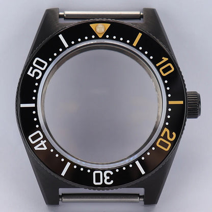 40mm Watch Case For Mod SPB143J1/SPB253J1 Tiger Whale NH35 NH36 NH34 4R36 NH70