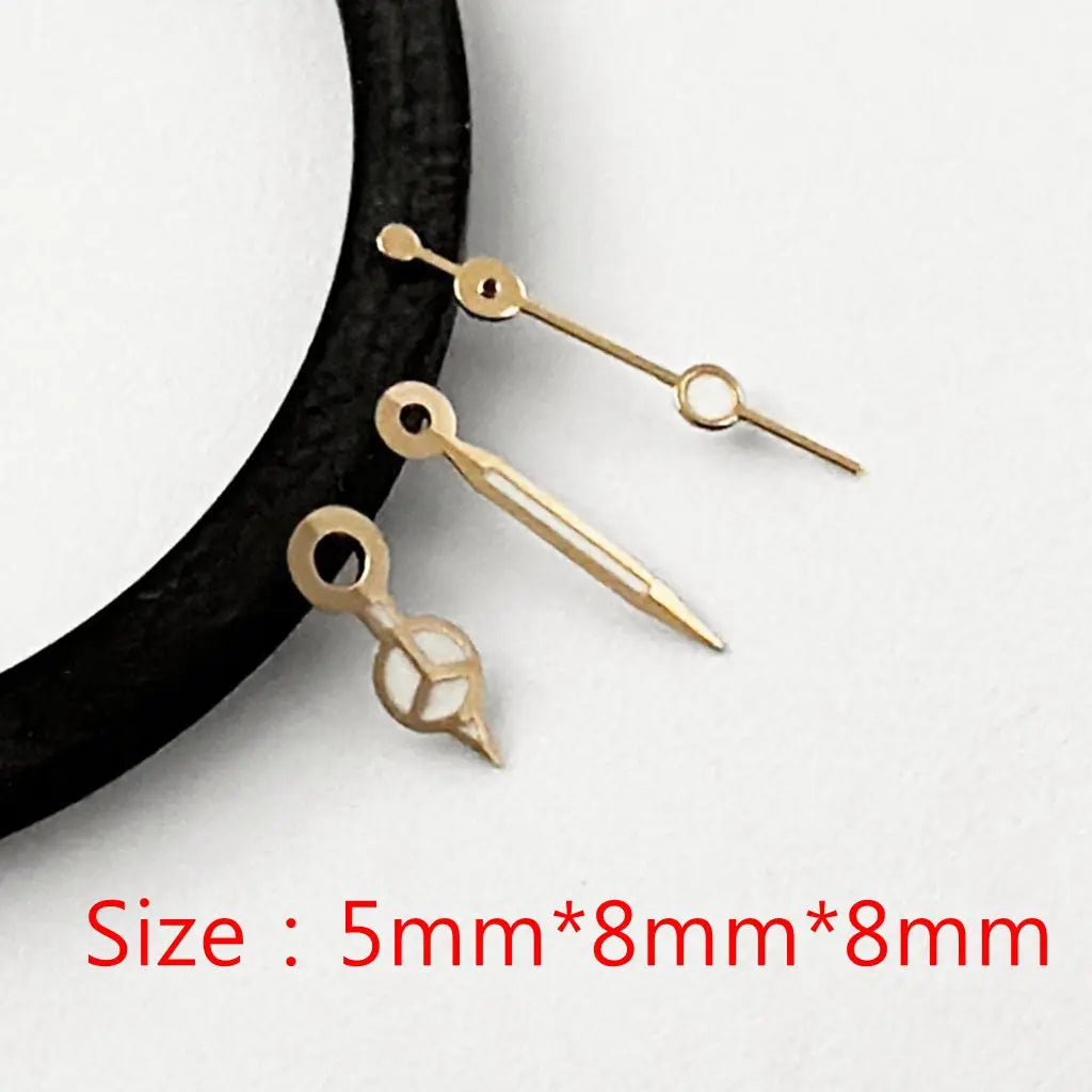 Ladies' Watch Rose Gold Silver Gold Watch Hands For NH05 NH06 Green Luminous