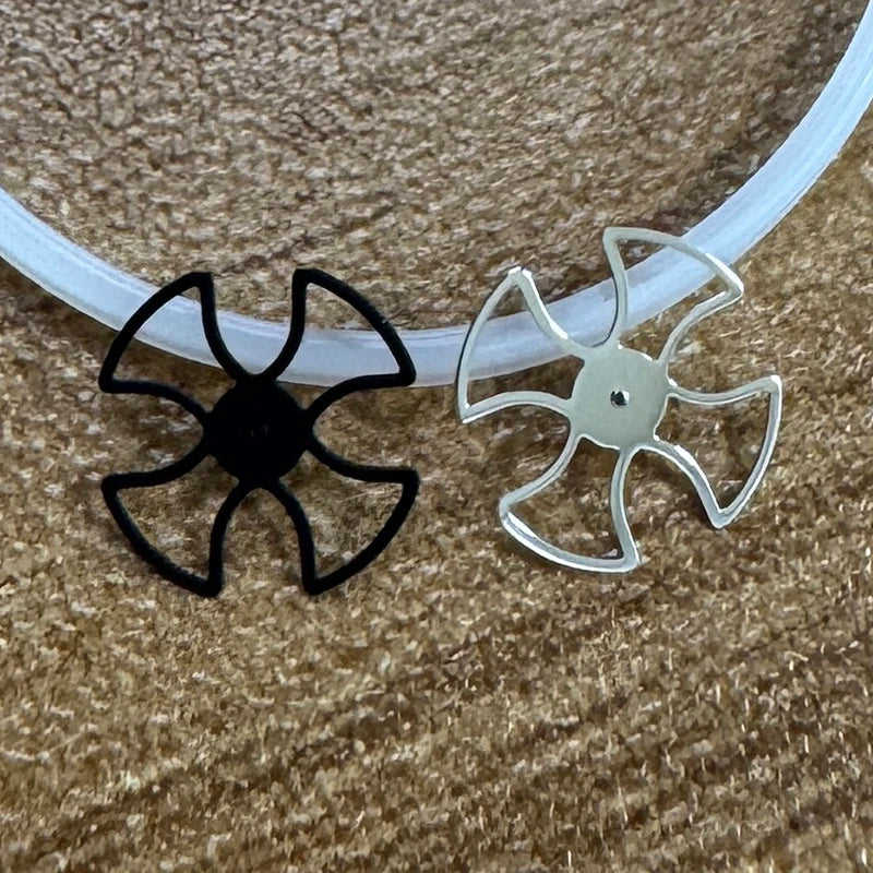 Modified Unique Turntable Hollow Out 4mm Watch Hands Pointers for NH34/ST3600