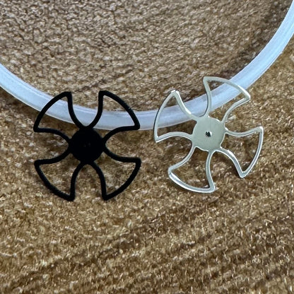 Modified Unique Turntable Hollow Out 4mm Watch Hands Pointers for NH34/ST3600