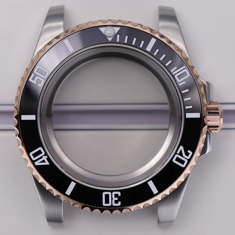 40mm Watch Case For NH35 NH34 NH36 NH70/Miyota8215/Eta2824 PT5000 Slide Buckle