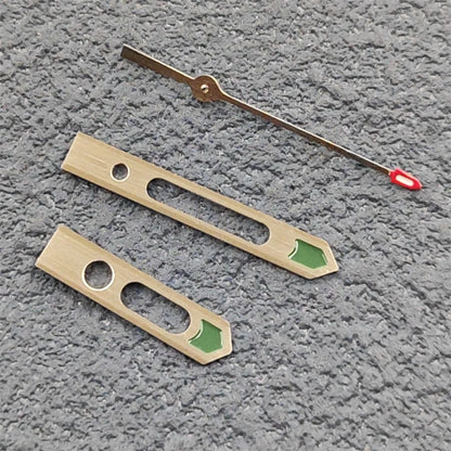 Hollow Shape Green Fingertip Luminous Watch Hands for NH35/NH34/NH36/4R/7S/NH70