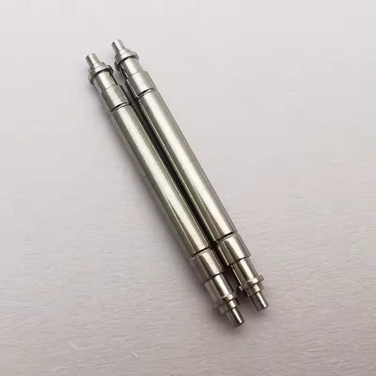 Set of 2 pink stainless steel spring bars for Submariner 116610 watch bands