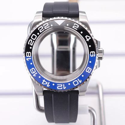 40mm Watch Case For 4R NH35 NH36 NH34/38 NH70 8215 Eta2824 PT5000 Sapphire Glass